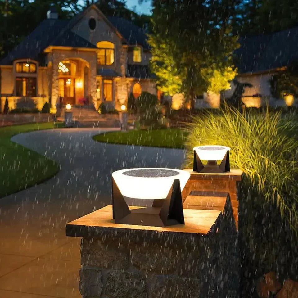Lampe Solaire LED Haute Efficacité – Éclairage Extérieur avec Panneau Solaire IP65