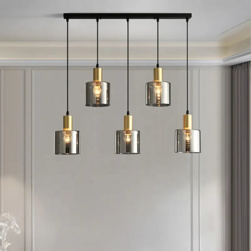 Lampe de Plafond Moderne avec 3 Anneaux – Éclairage Élégant pour Salle à Manger