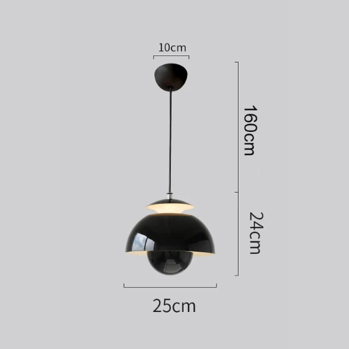 Suspension LED Moderne Nordique - Design Élégant en Forme de Bouton Floral
