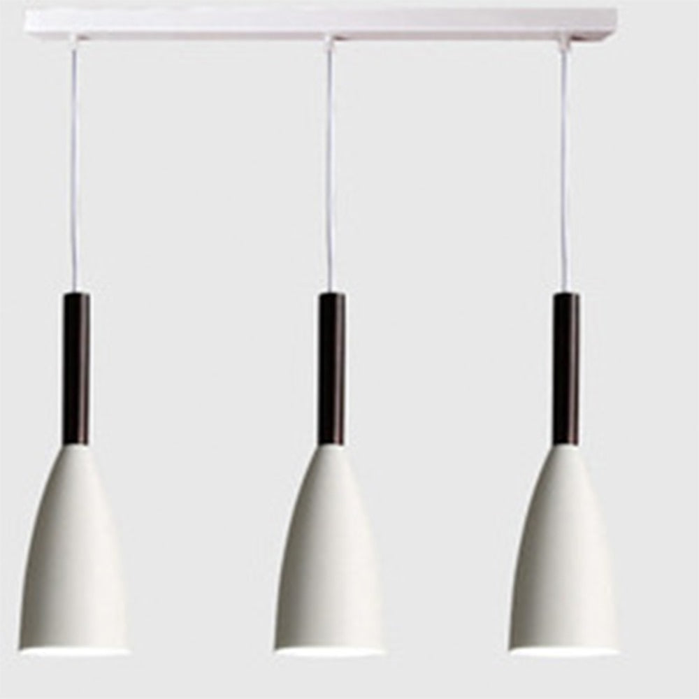 Suspension Scandinave Moderne à 3 Lumières – Design Contemporain avec Corps en Aluminium et Longueur Câble Ajustable