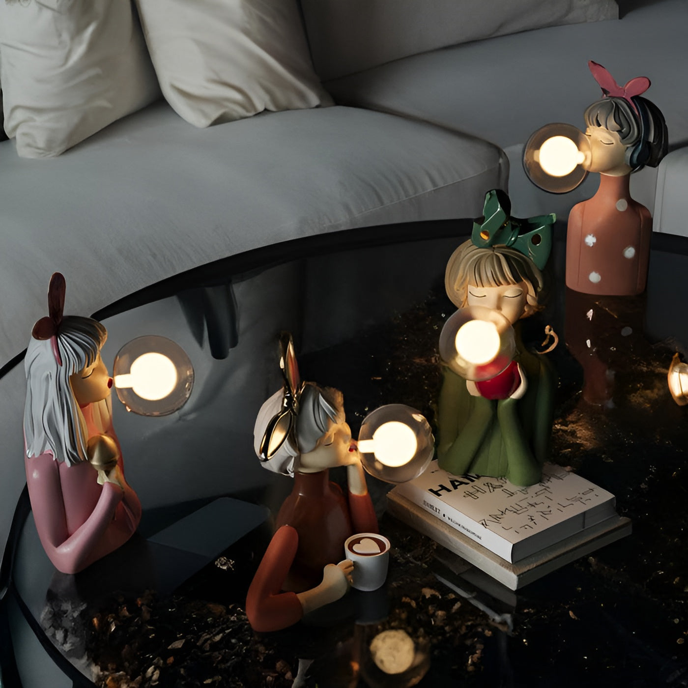 Lampe de Table BubbleFairies - Éclairez Votre Espace avec une Touche de Magie