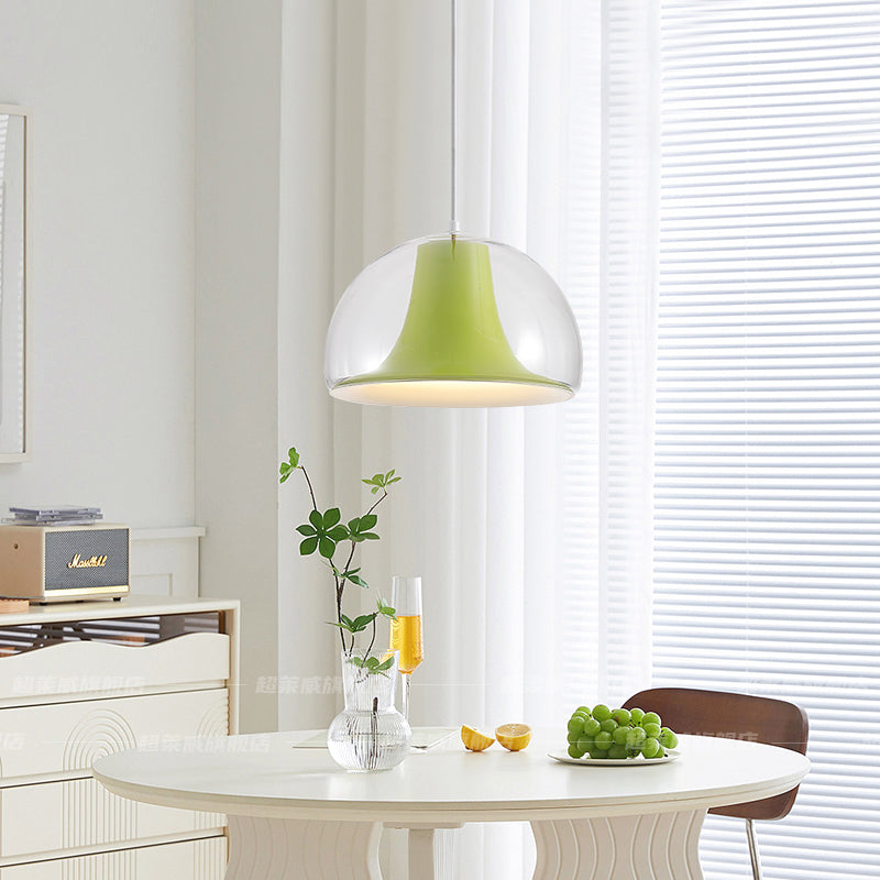 Suspension Jellyfish - Lampe Pendante en Verre et Métal au Design Moderne