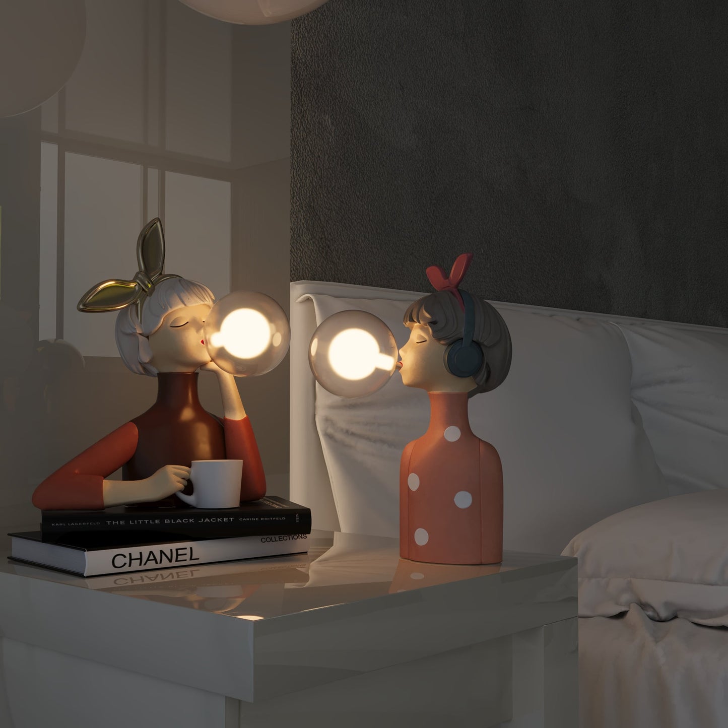 GlamLight - Éclairage de table pour intérieur élégant