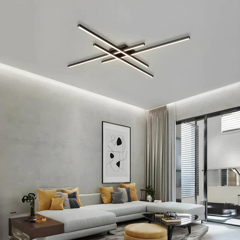 Lumière Moderne LED – Plafonnier Design Épuré et Énergétique