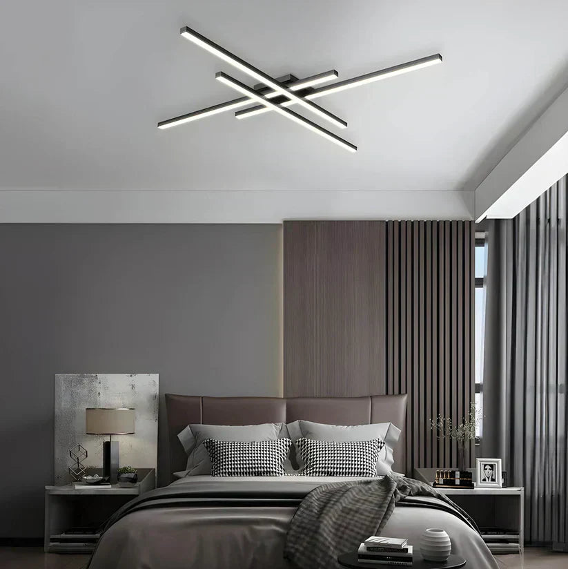 Lumière Moderne LED – Plafonnier Design Épuré et Énergétique