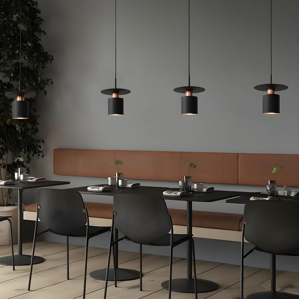 Lampe Suspendue Moderne JET - Design Minimaliste avec Douille E27 et Éclairage LED