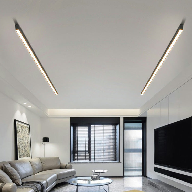 Plafonnier LED Scandinave – Éclairage Moderne en Aluminium et Acrylique pour Salon et Bureau