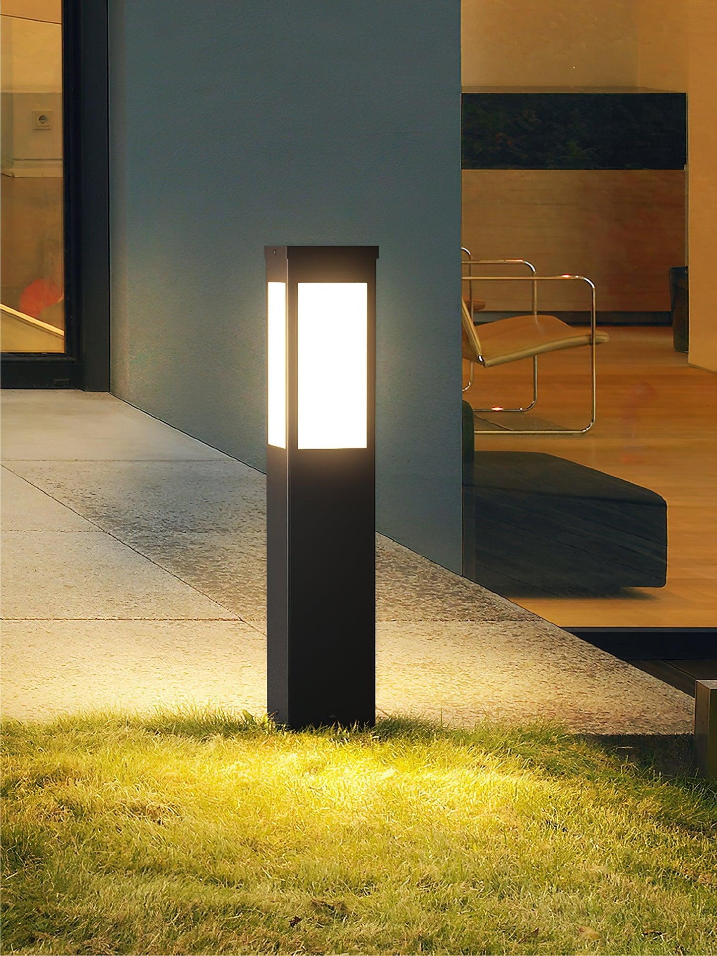 Lampe Extérieure Kuzco Poller – Éclairage Moderne en Aluminium avec LED Intégrée