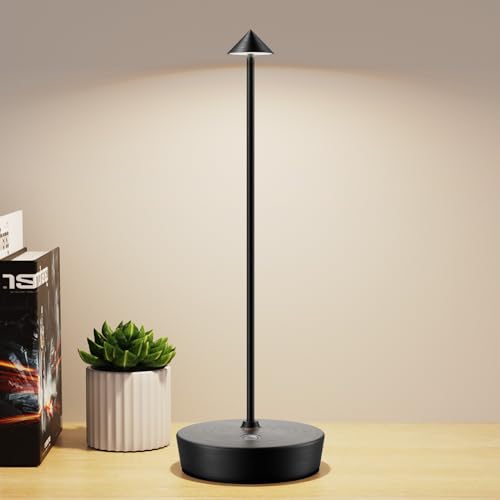 Lampe de Table LED Sans Fil - Design Minimaliste et Dimmable