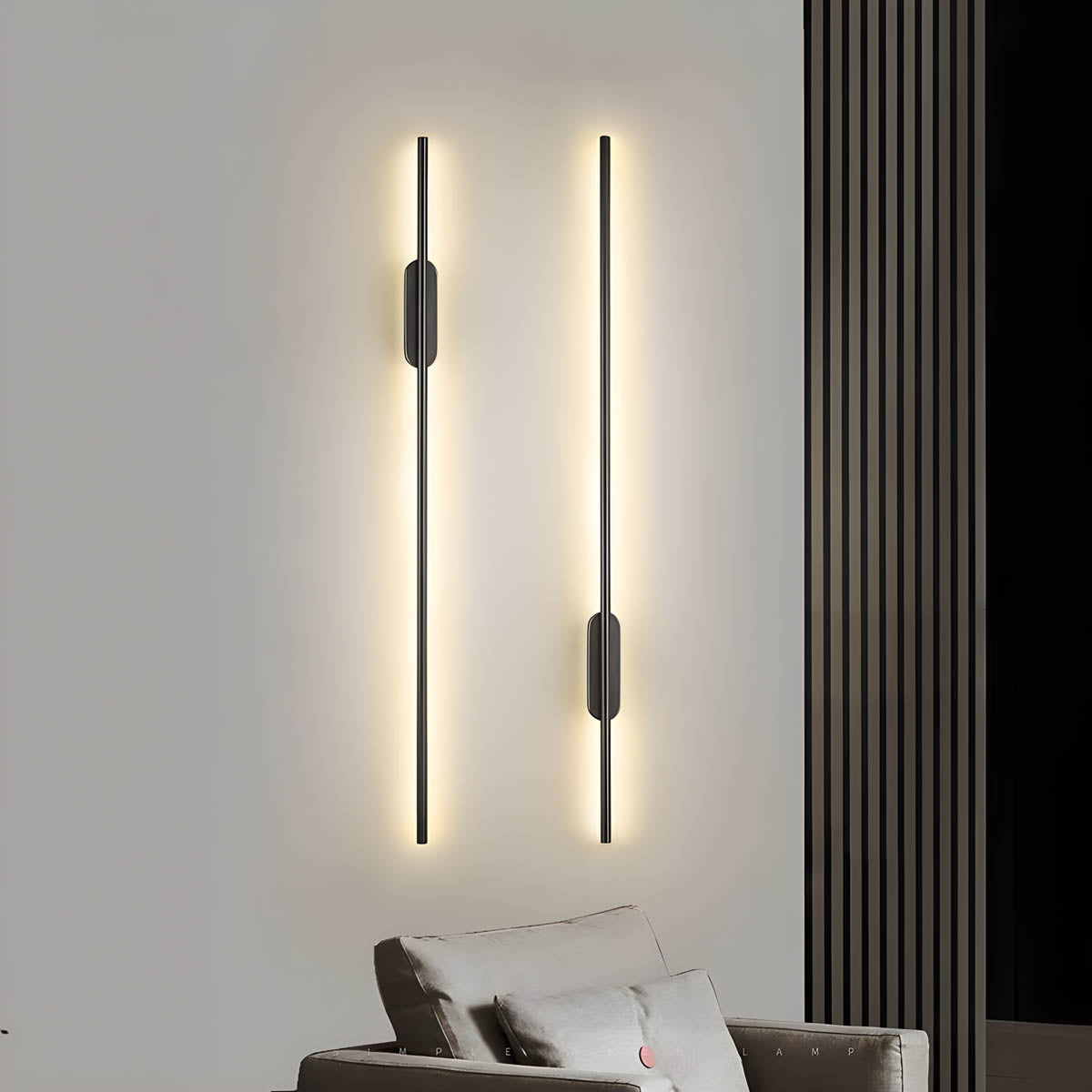 Applique Murale Moderne Lance – Éclairage LED Élégant en Aluminium et Silicone