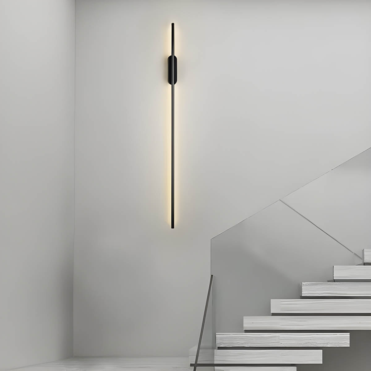 Applique Murale Moderne Lance – Éclairage LED Élégant en Aluminium et Silicone