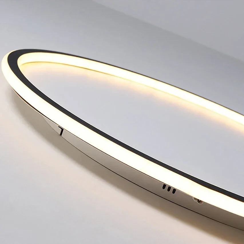 AuroraGlobe Lampe de Plafond LED Scandinave - Design Rond, Éclairage Moderne et Fonctionnel