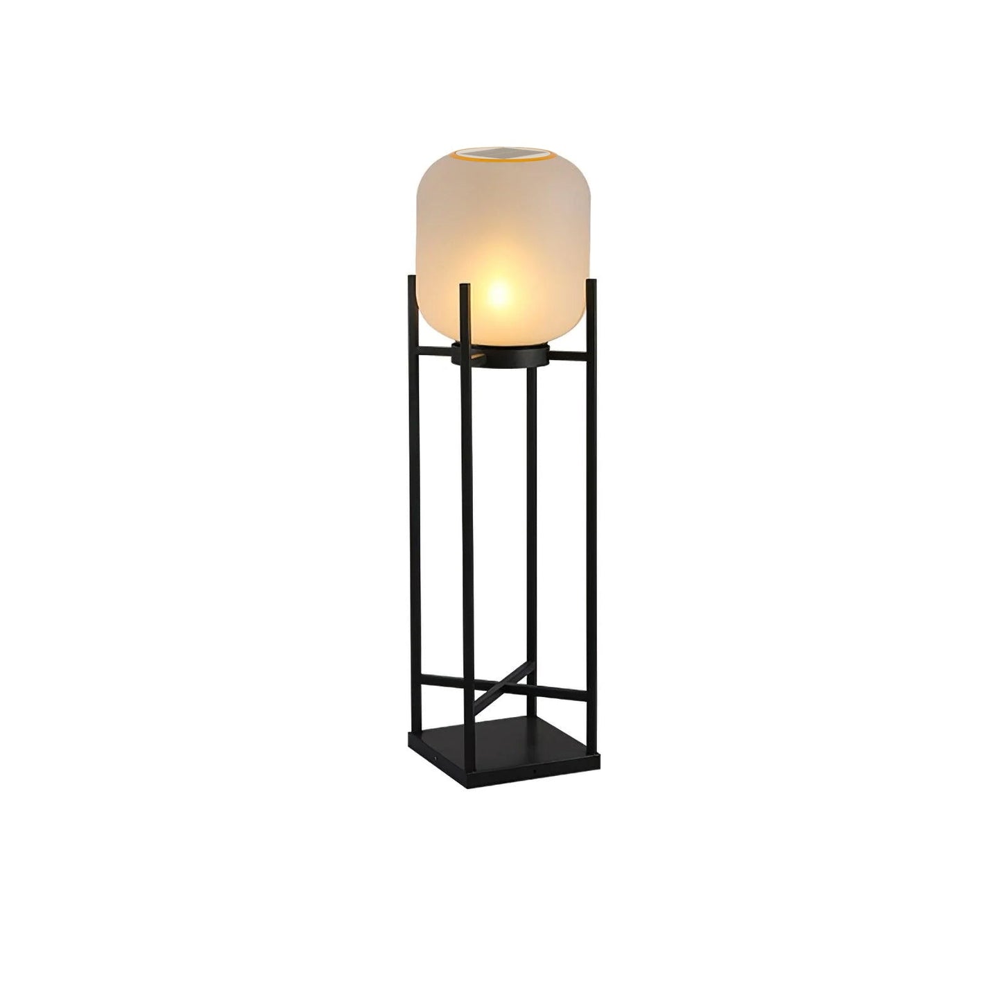 Lampe Solarium Extérieure en Acier Inoxydable et Verre – Éclairage LED Automatique IP65