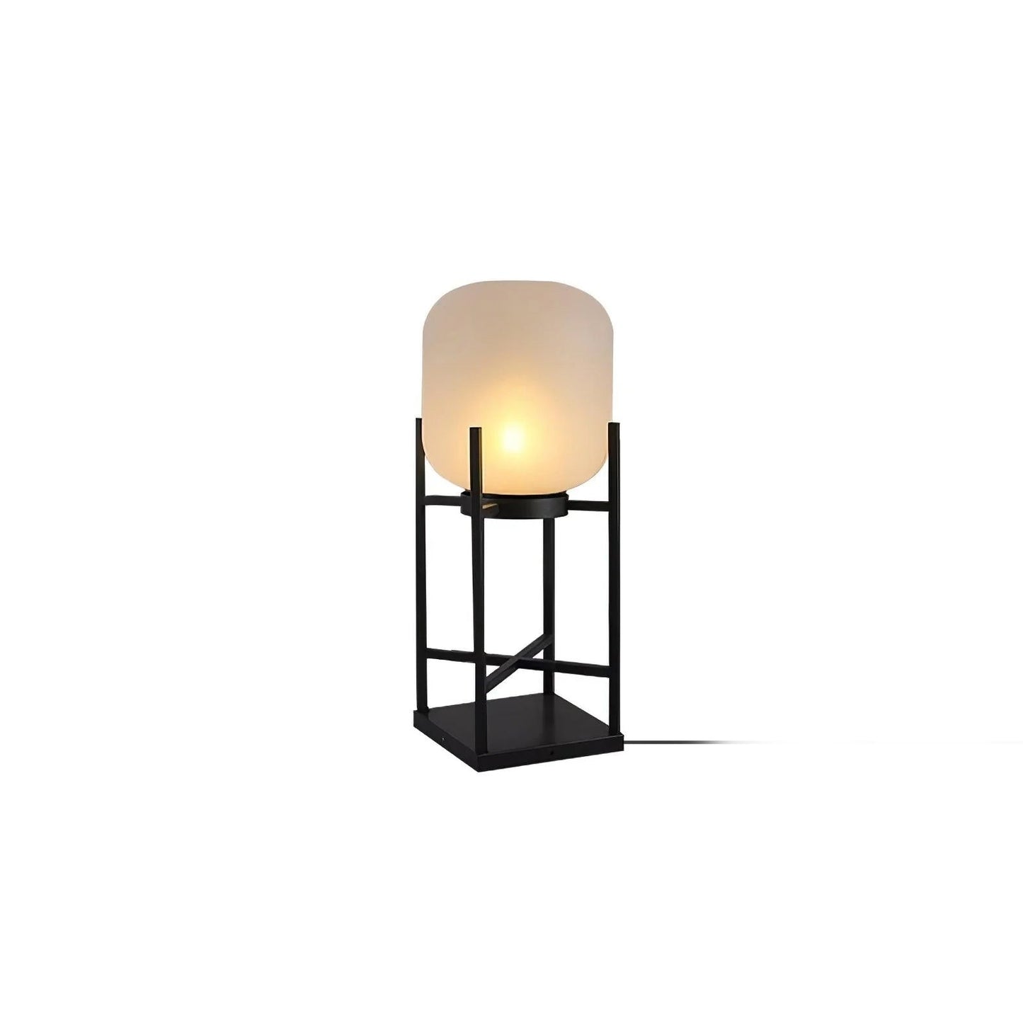 Lampe Solarium Extérieure en Acier Inoxydable et Verre – Éclairage LED Automatique IP65