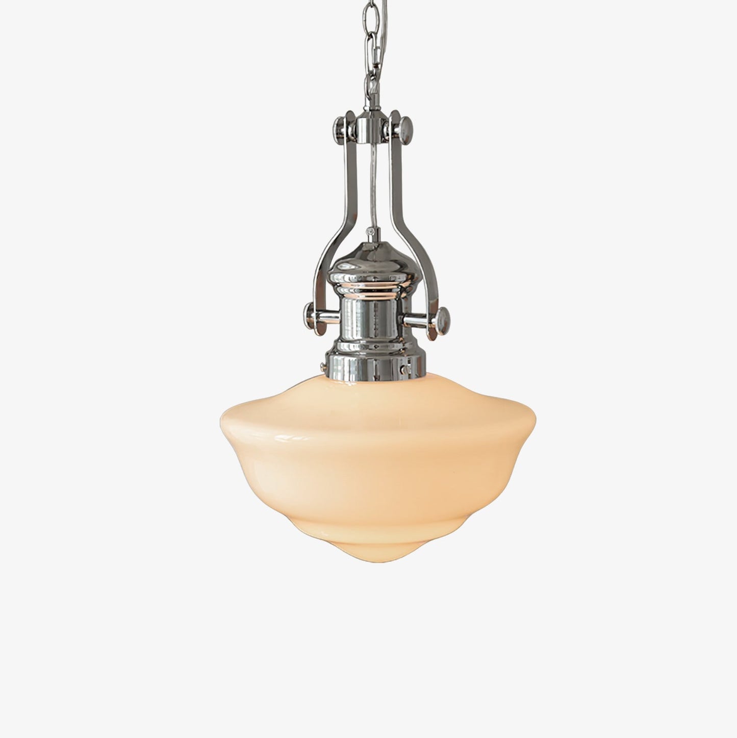 Suspension Lavagna Schoolhouse – Lampe Pendante en Verre et Métal, Design Moderne
