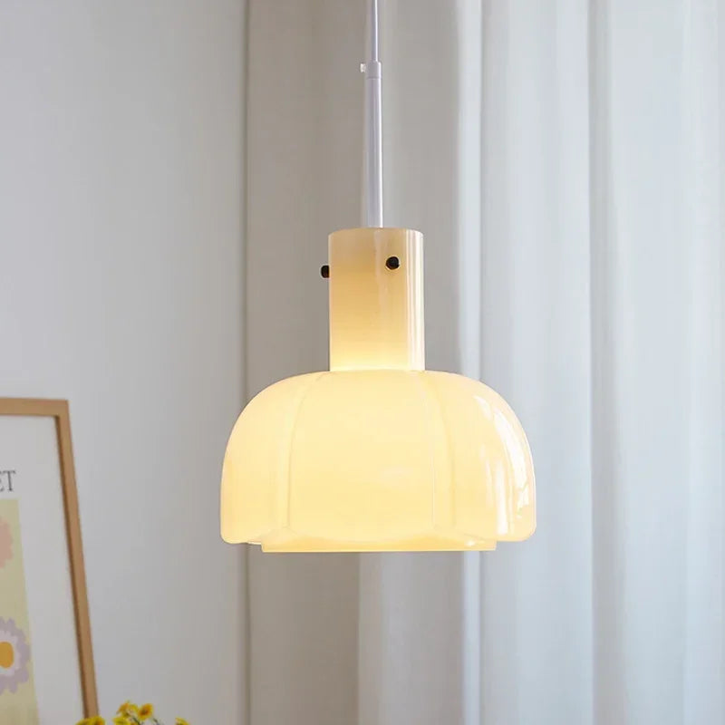 Suspension Arctic LED Nordic - Lampe Moderne en Verre et Métal avec Hauteur Réglable