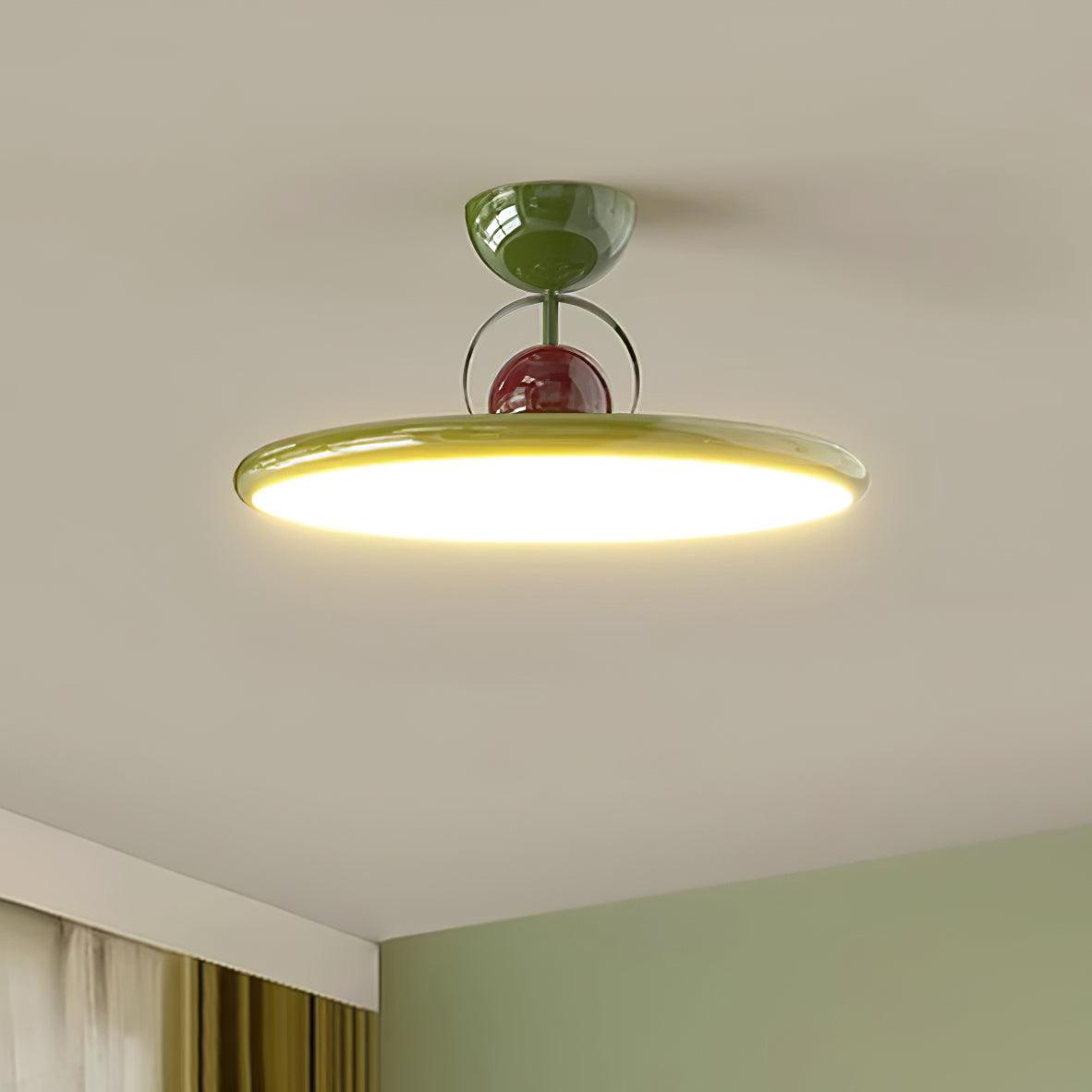 Plafonnier LED Moderne Letizia – Design Élégant en Acrylique et Métal, Éclairage Doux et Économe en Énergie