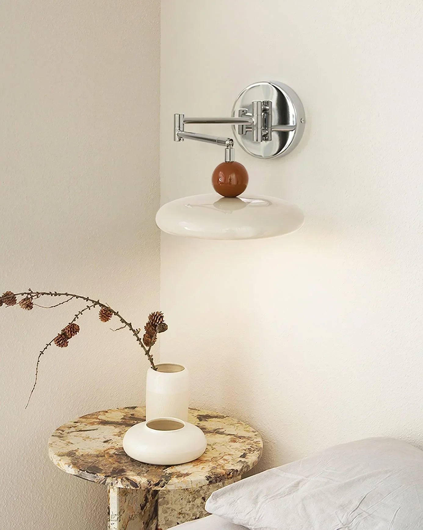 Lampe Murale Swing Arm Lola - Applique Moderne avec Bras Ajustable et LED Intégrée