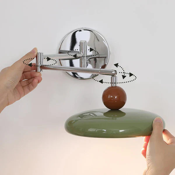 Lampe Murale Swing Arm Lola - Applique Moderne avec Bras Ajustable et LED Intégrée