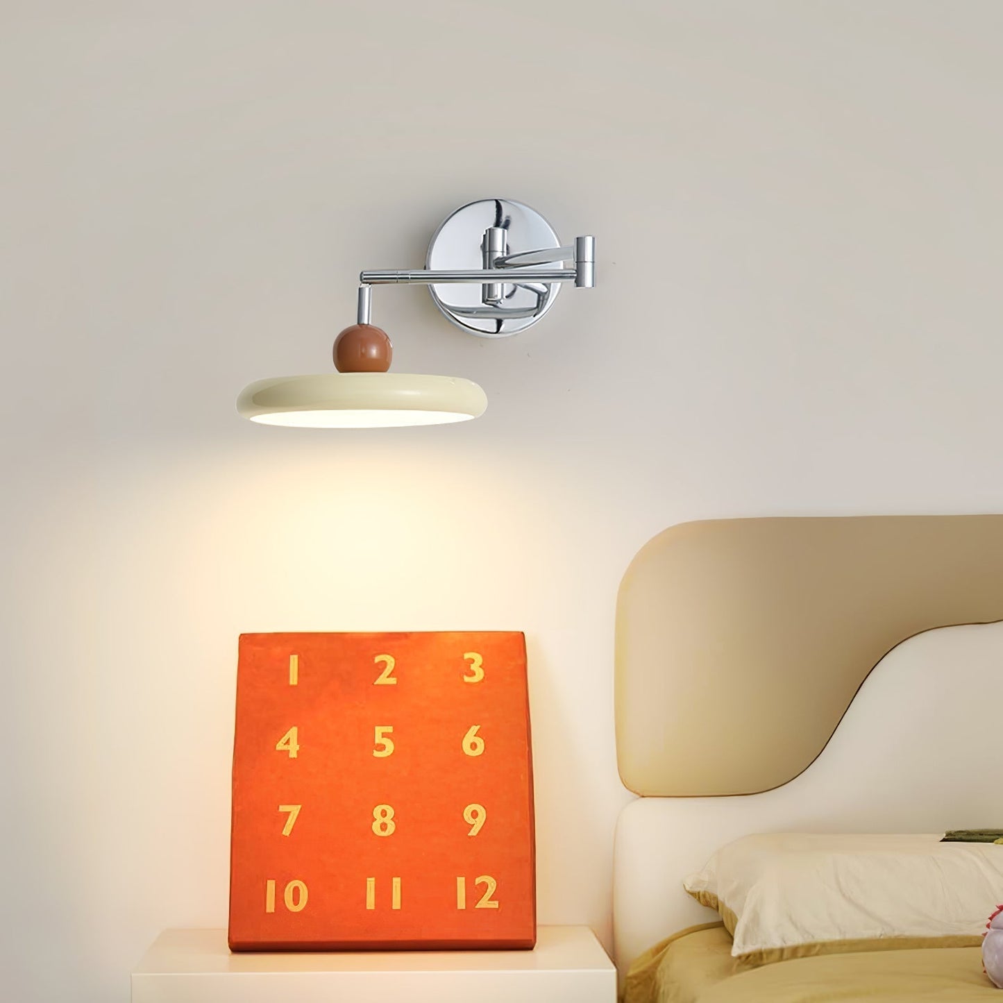 Lampe Murale Swing Arm Lola - Applique Moderne avec Bras Ajustable et LED Intégrée