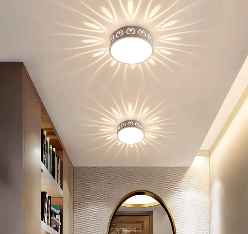 LumiEntrée - Plafonnier LED Moderne | Éclairage pour Entrée, Couloir et Balcon
