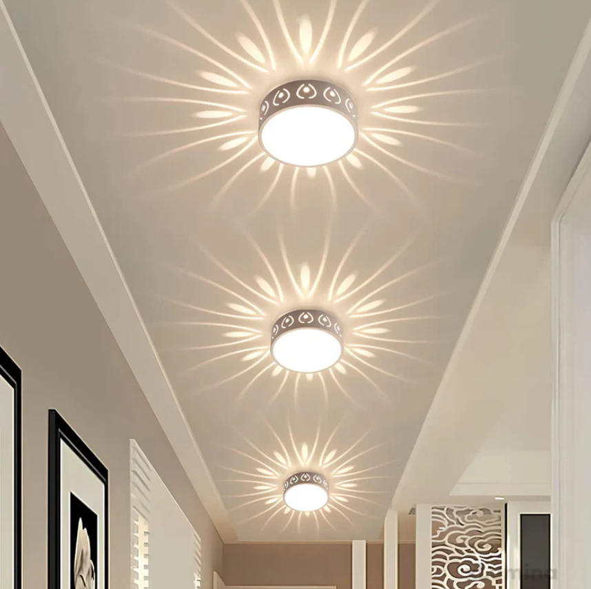 LumiEntrée - Plafonnier LED Moderne | Éclairage pour Entrée, Couloir et Balcon