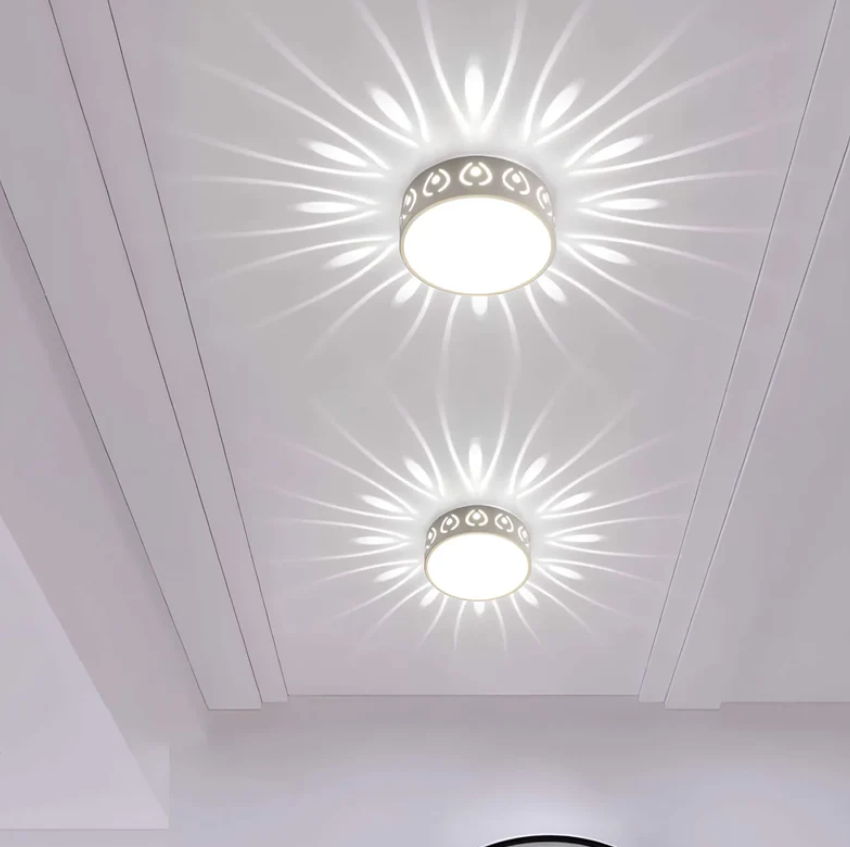 LumiEntrée - Plafonnier LED Moderne | Éclairage pour Entrée, Couloir et Balcon
