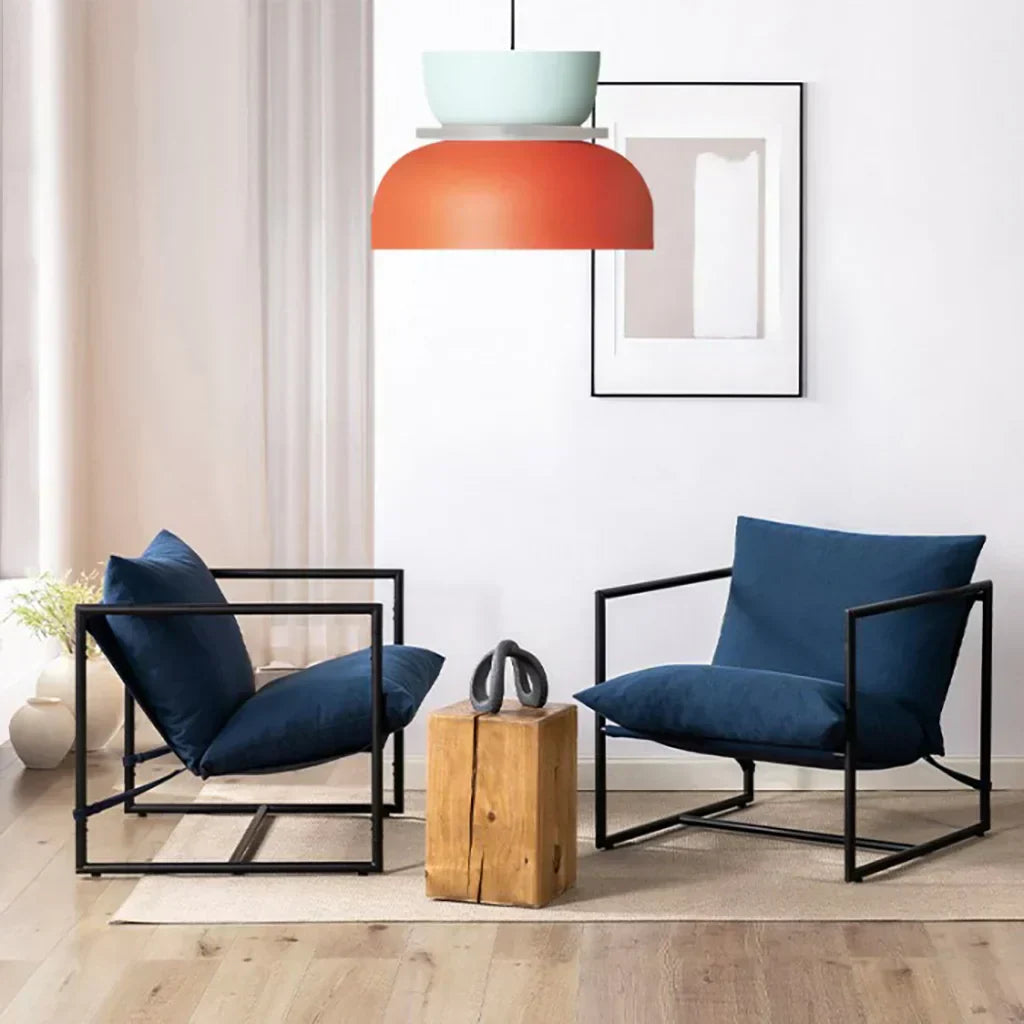 Suspension Moderne en Acrylique – Design Coloré avec Éclat Nordique