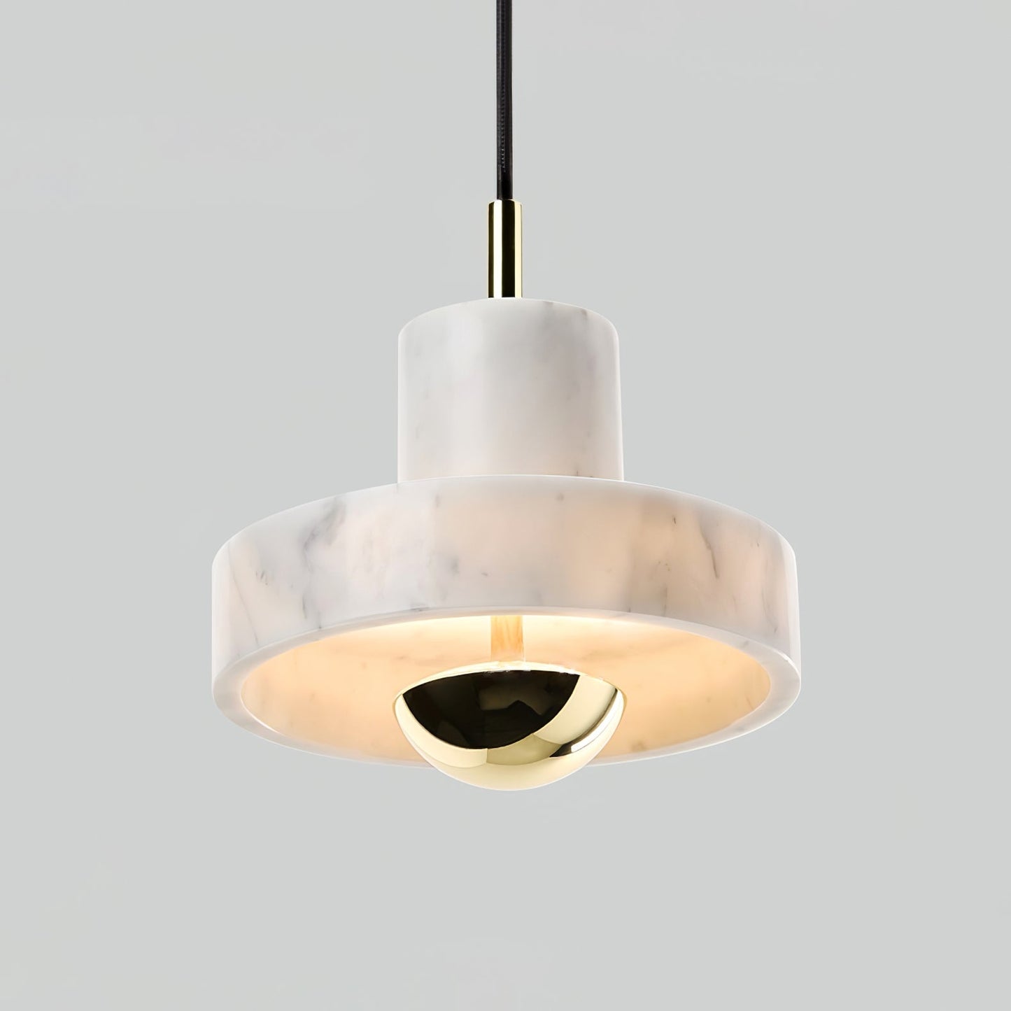 Suspension Marble Aura - Lampe Moderne en Marbre avec LED Intégrée