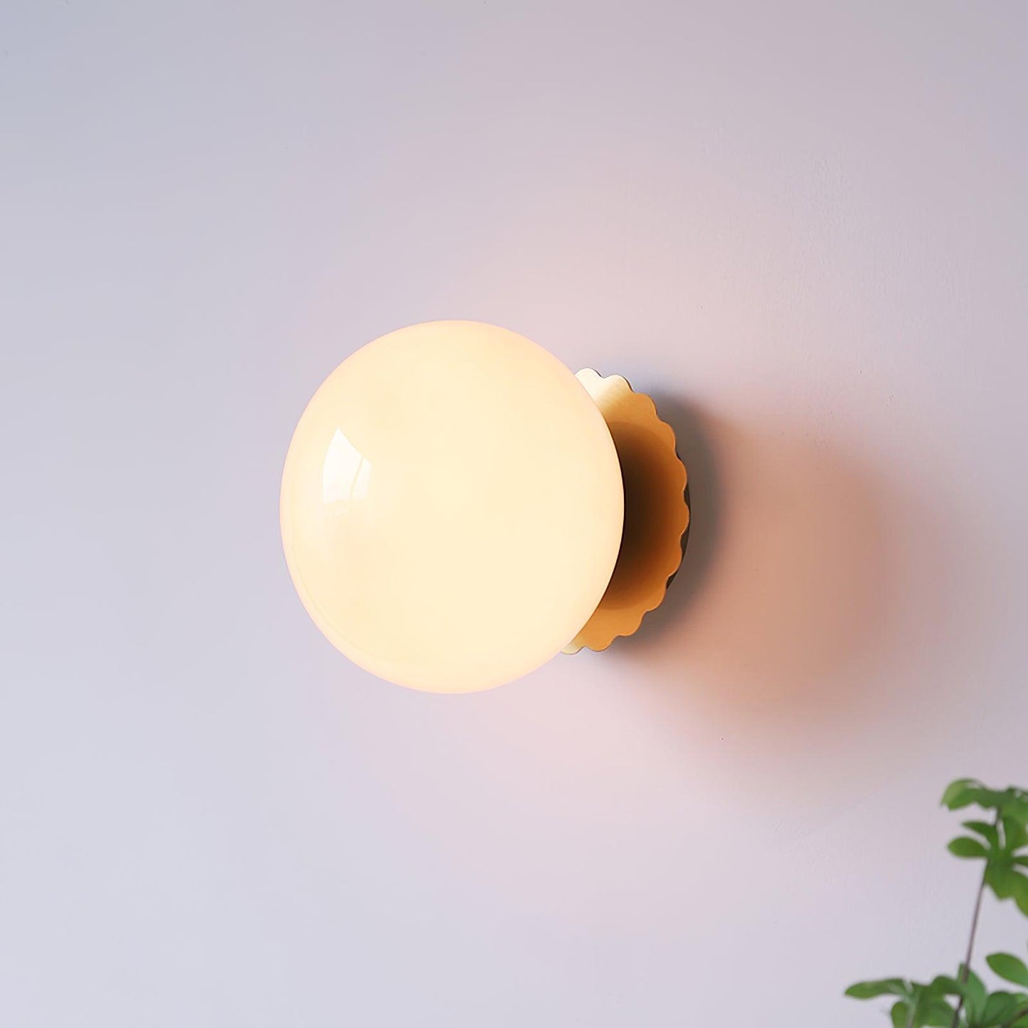 Lampe Moderne en Métal et Verre Rose - Éclairage LED avec Base E27