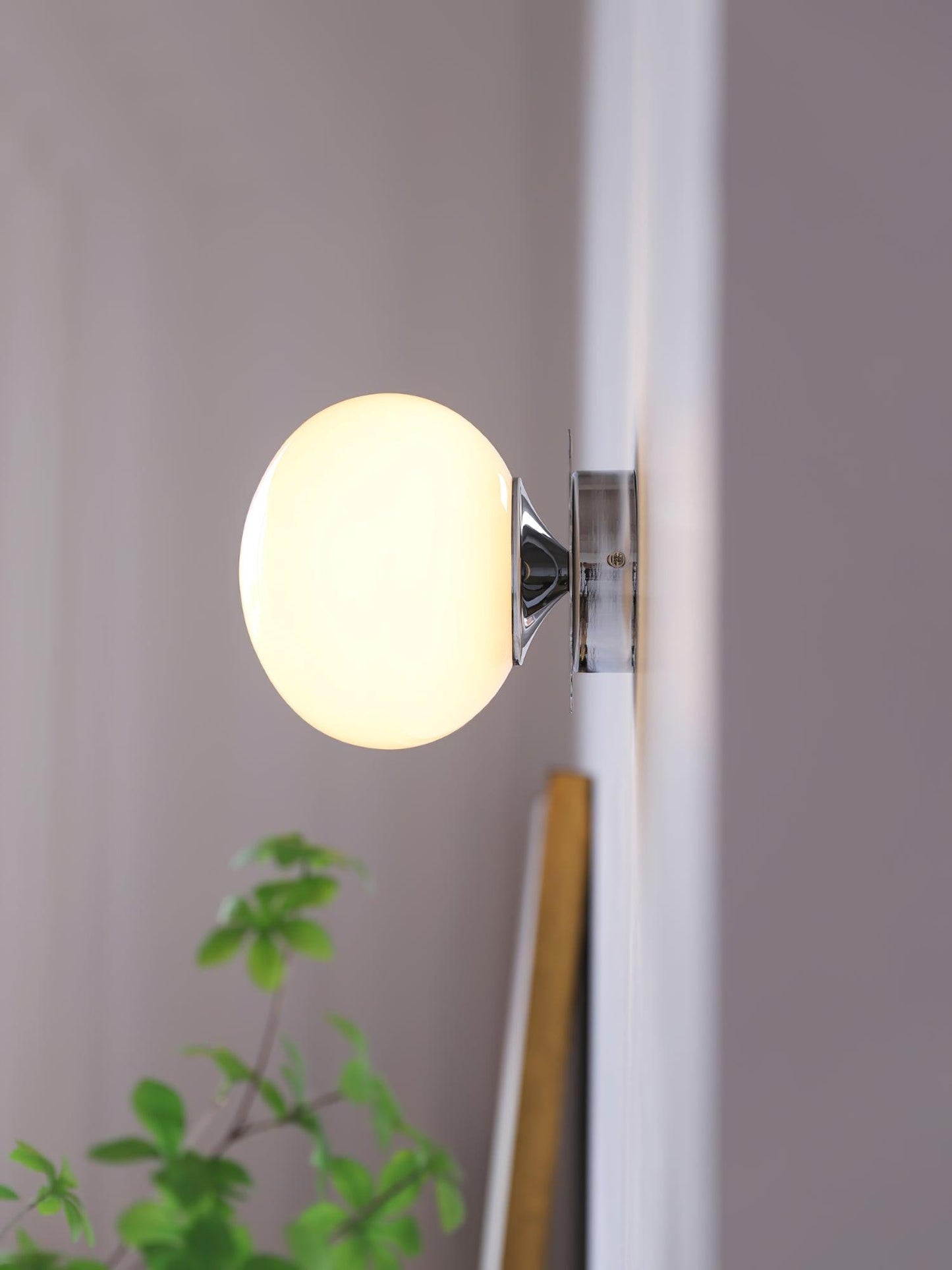 Lampe Moderne en Métal et Verre Rose - Éclairage LED avec Base E27