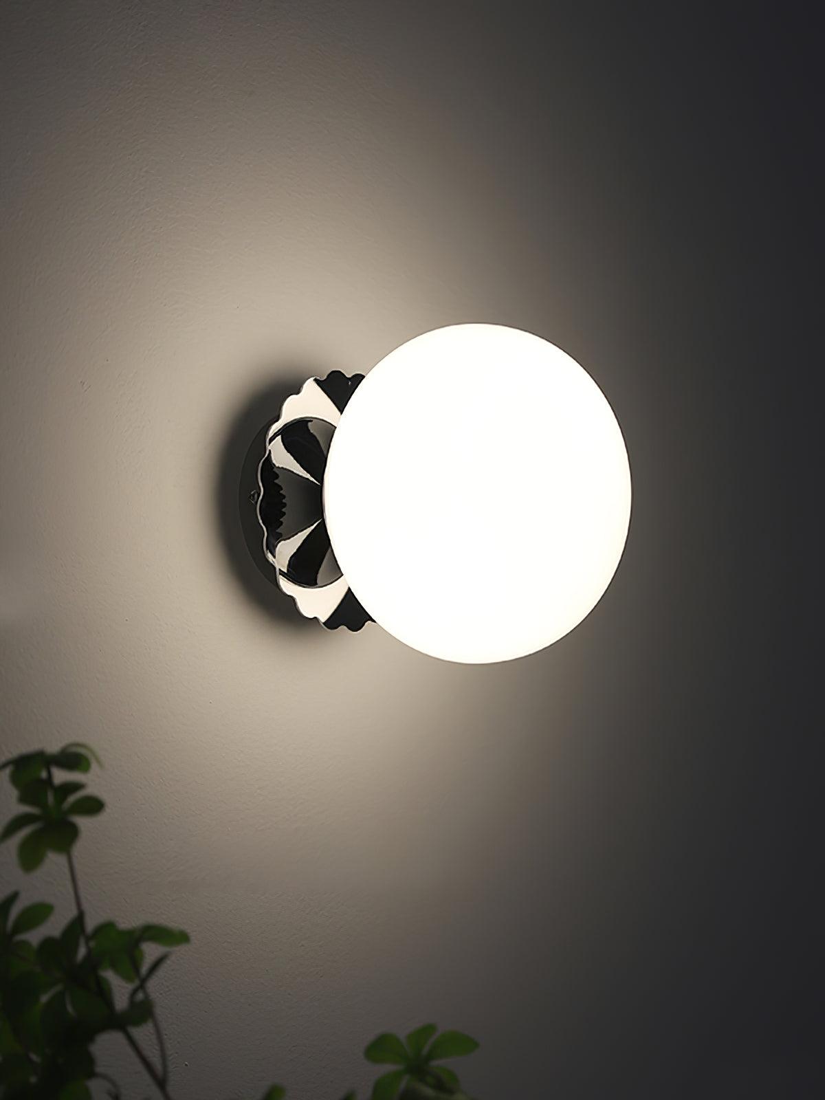 Lampe Moderne en Métal et Verre Rose - Éclairage LED avec Base E27