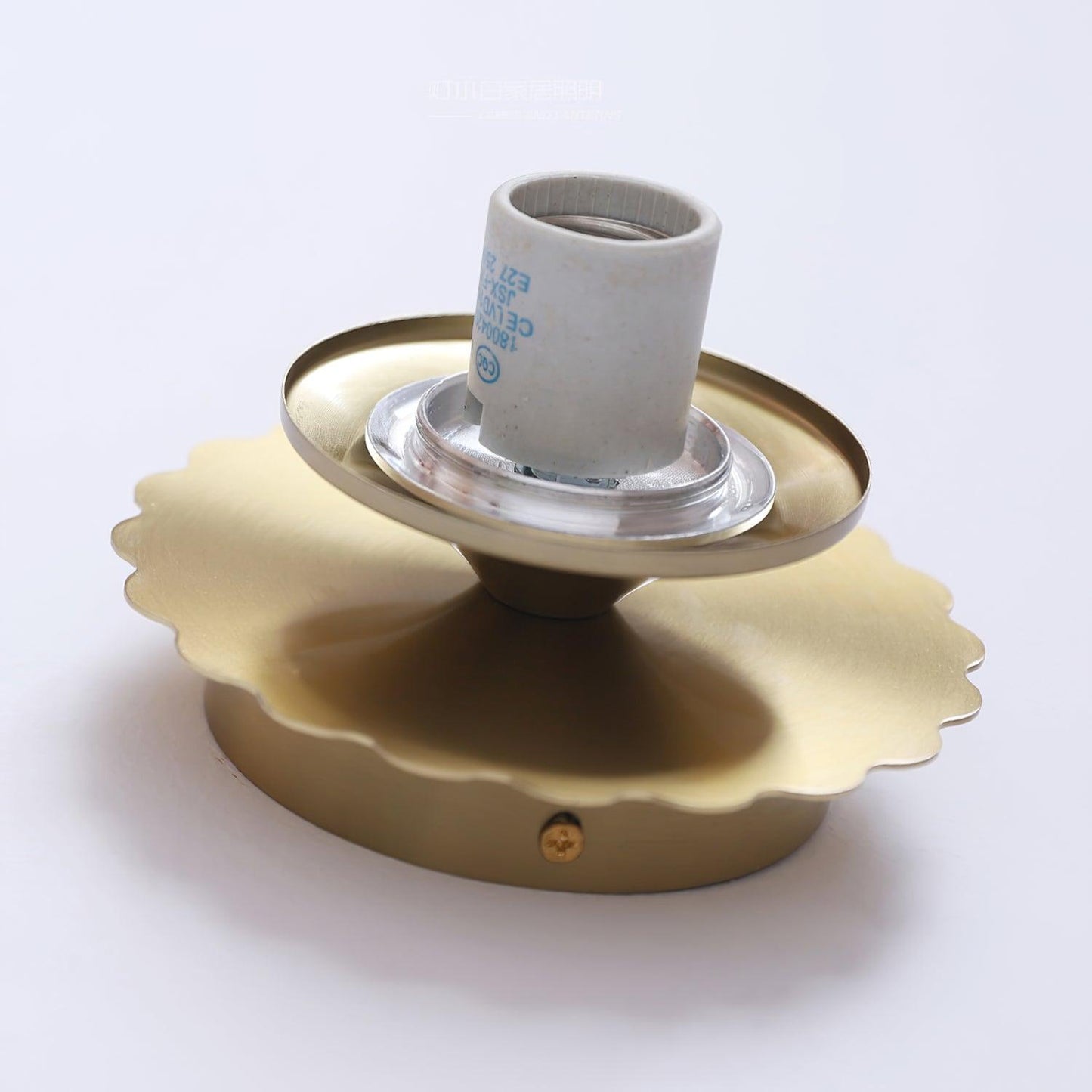 Lampe Moderne en Métal et Verre Rose - Éclairage LED avec Base E27