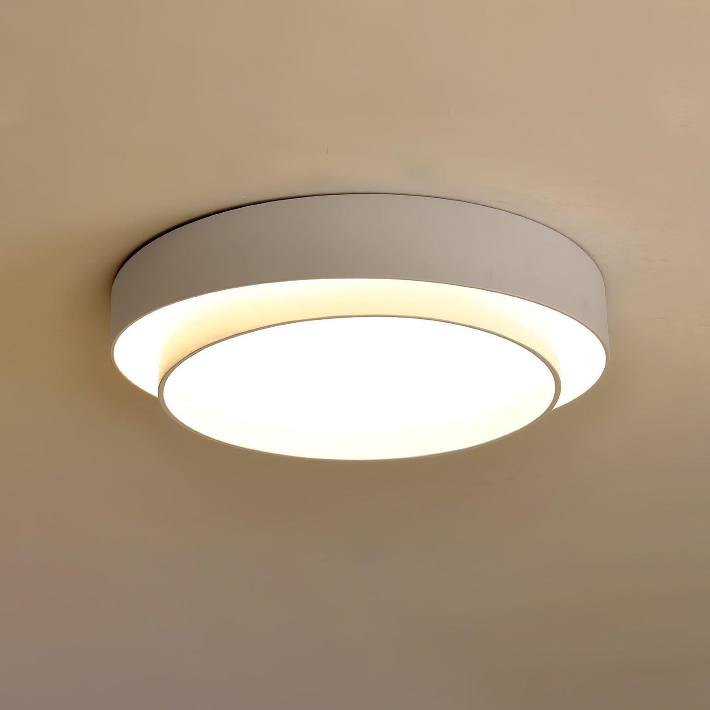 Plafonnier Moderne à LED - Design Cylindrique Élégant et Intégré
