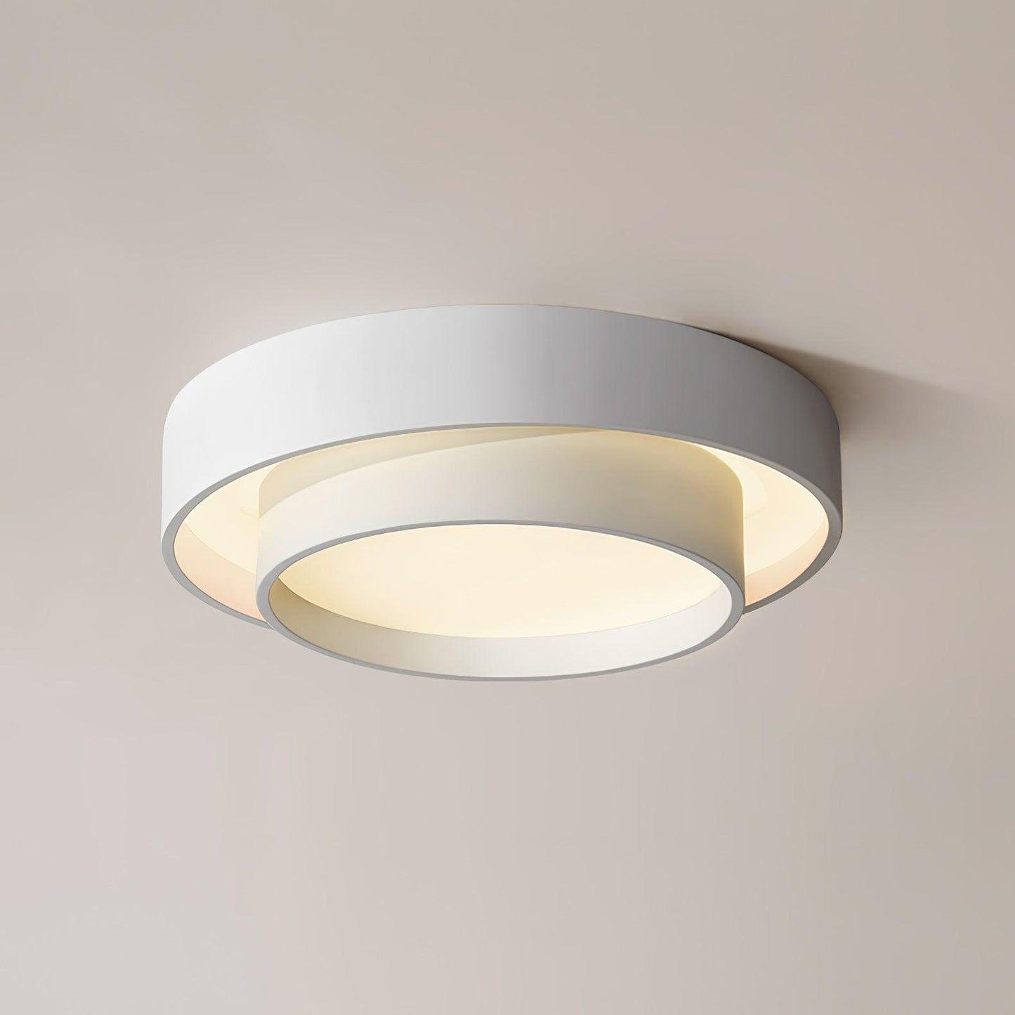 Plafonnier Moderne à LED - Design Cylindrique Élégant et Intégré