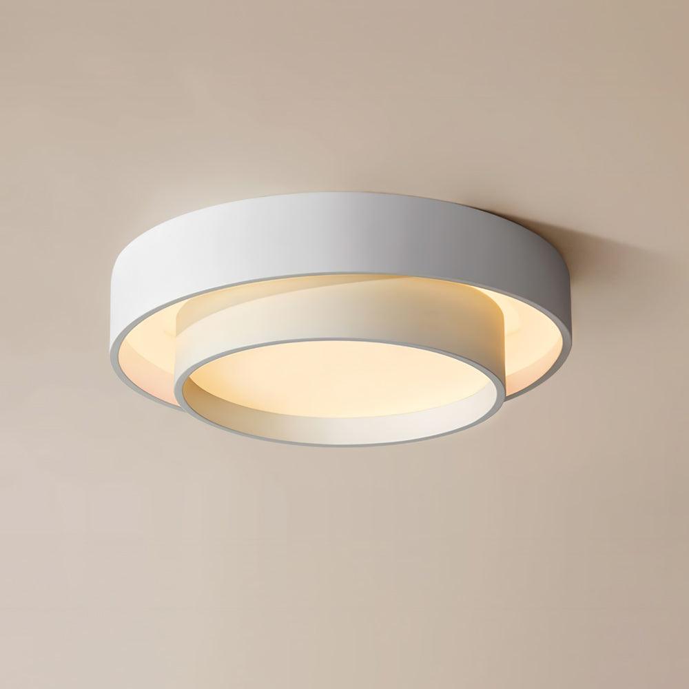 Plafonnier Moderne à LED - Design Cylindrique Élégant et Intégré