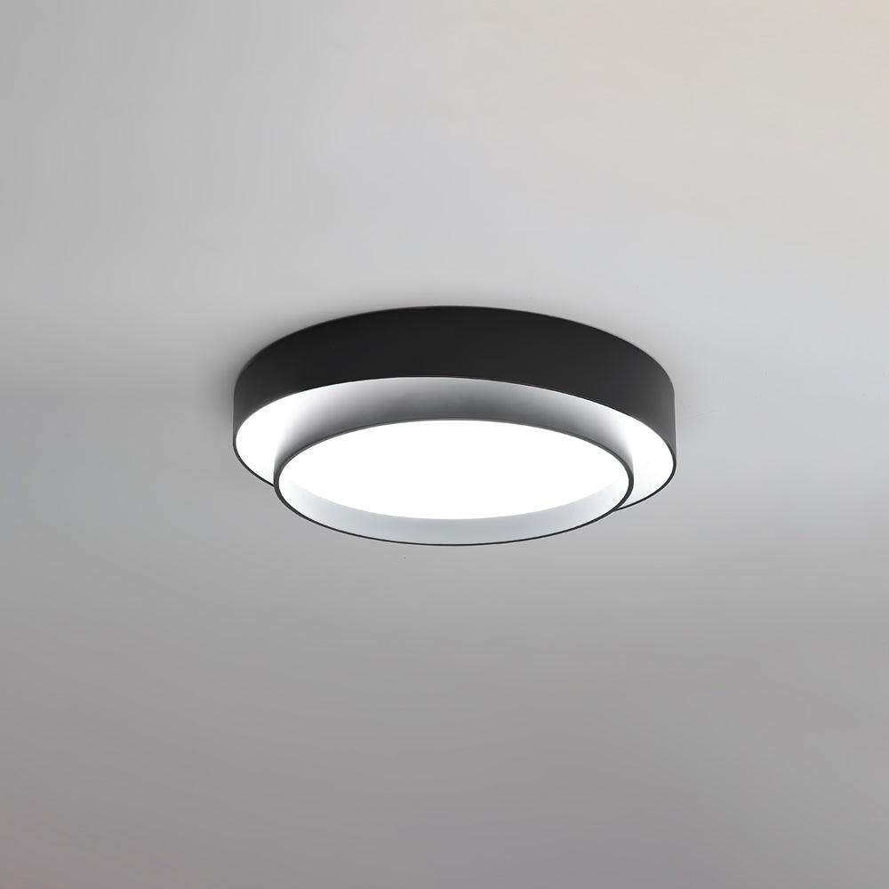 Plafonnier Moderne à LED - Design Cylindrique Élégant et Intégré