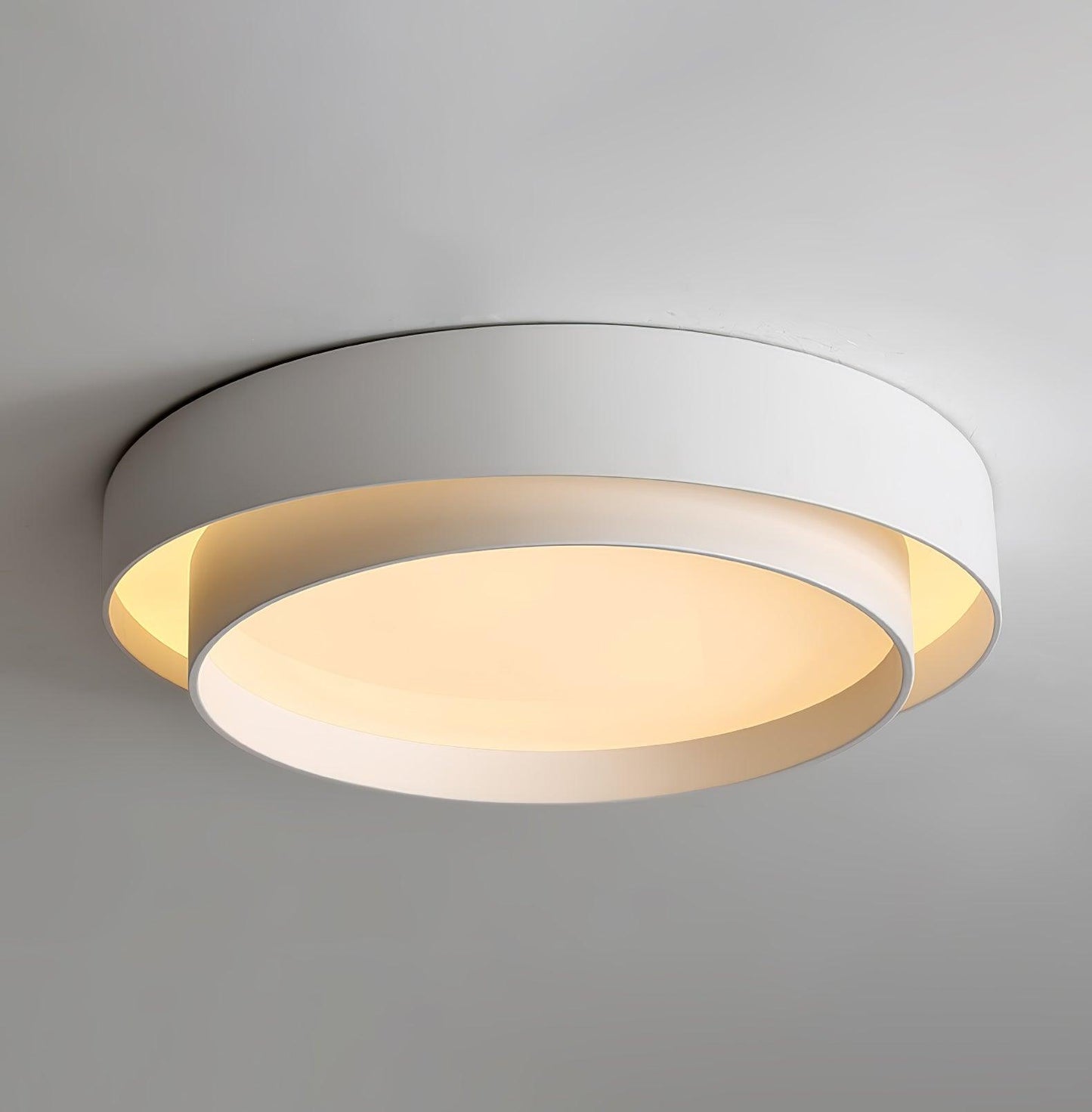 Plafonnier Moderne à LED - Design Cylindrique Élégant et Intégré