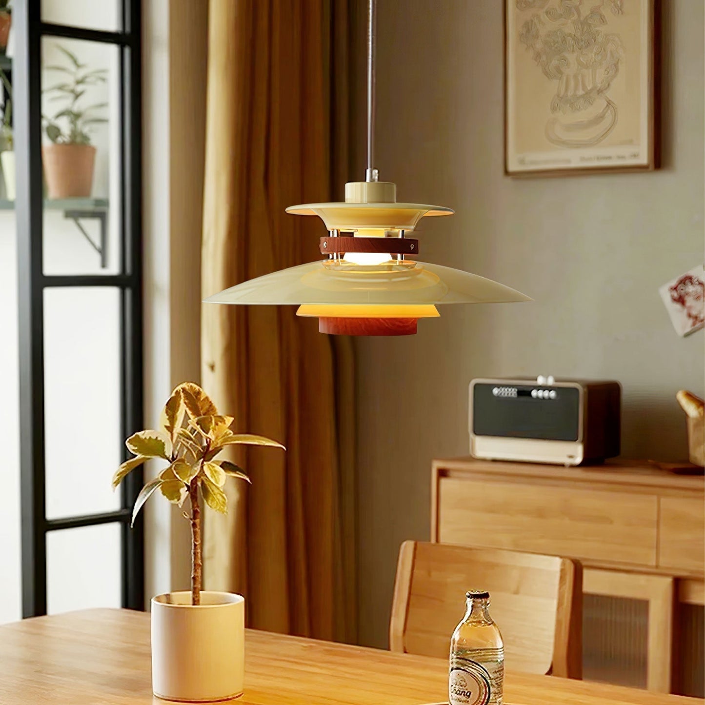 Suspension Mercero – Design Élégant avec LED, Matériaux Haut de Gamme