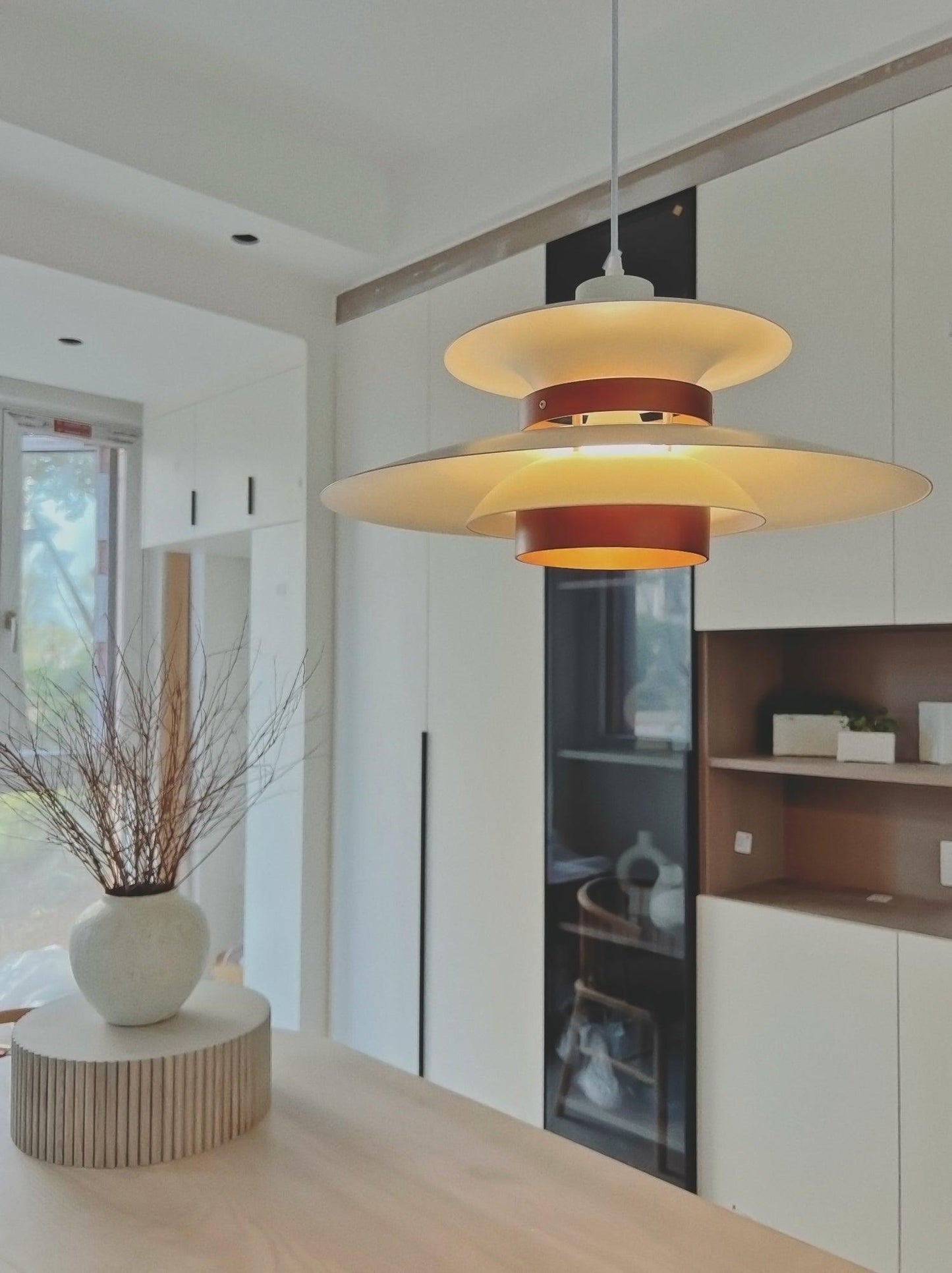 Suspension Mercero – Design Élégant avec LED, Matériaux Haut de Gamme