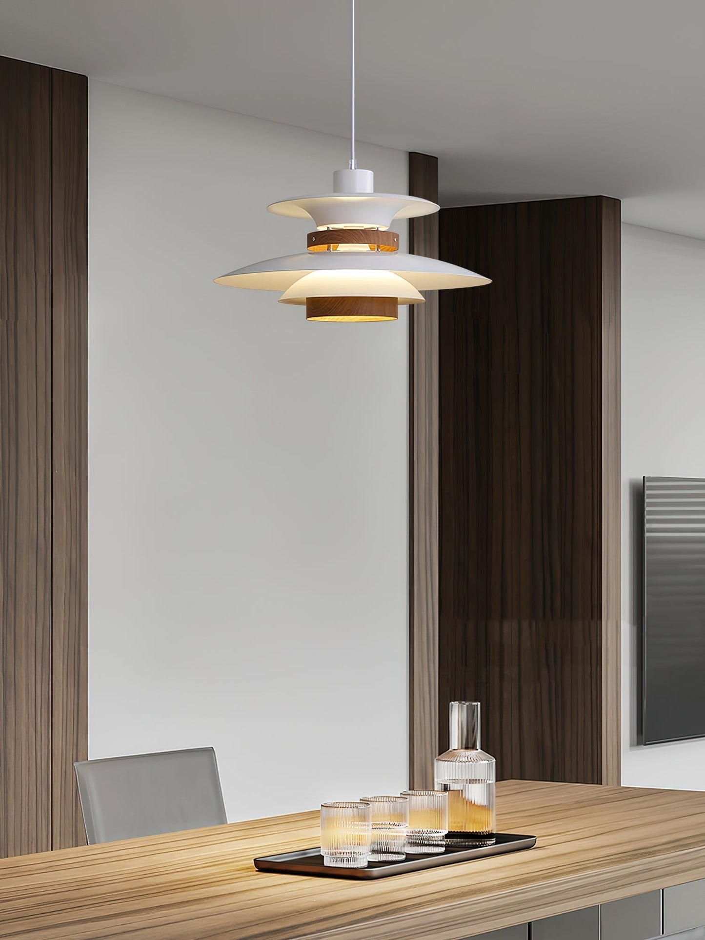 Suspension Mercero – Design Élégant avec LED, Matériaux Haut de Gamme