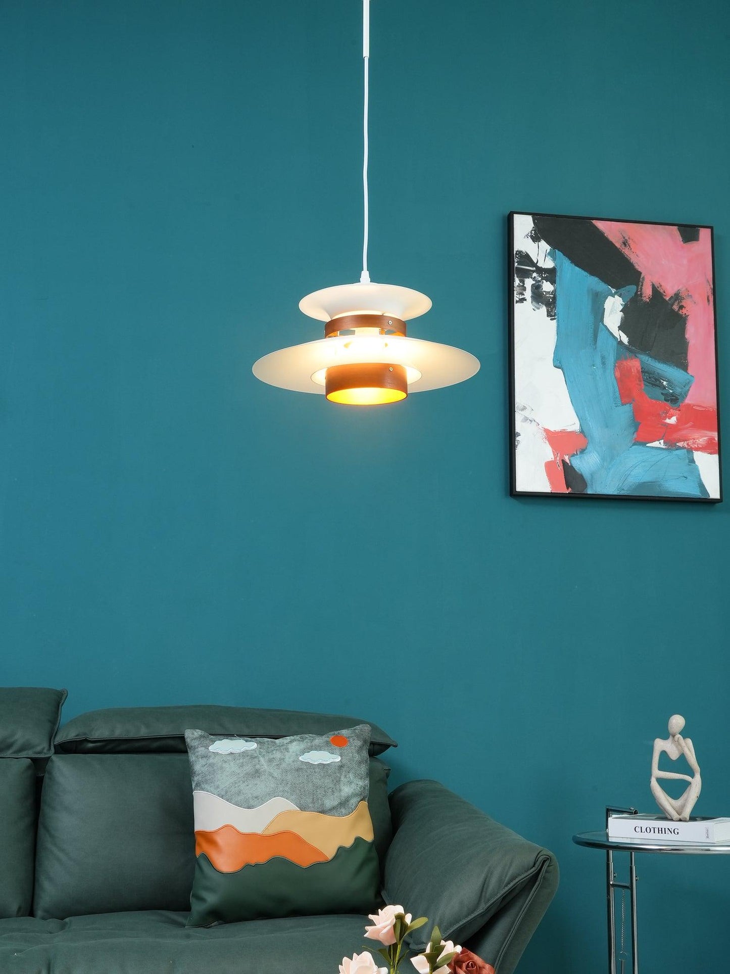 Suspension Mercero – Design Élégant avec LED, Matériaux Haut de Gamme