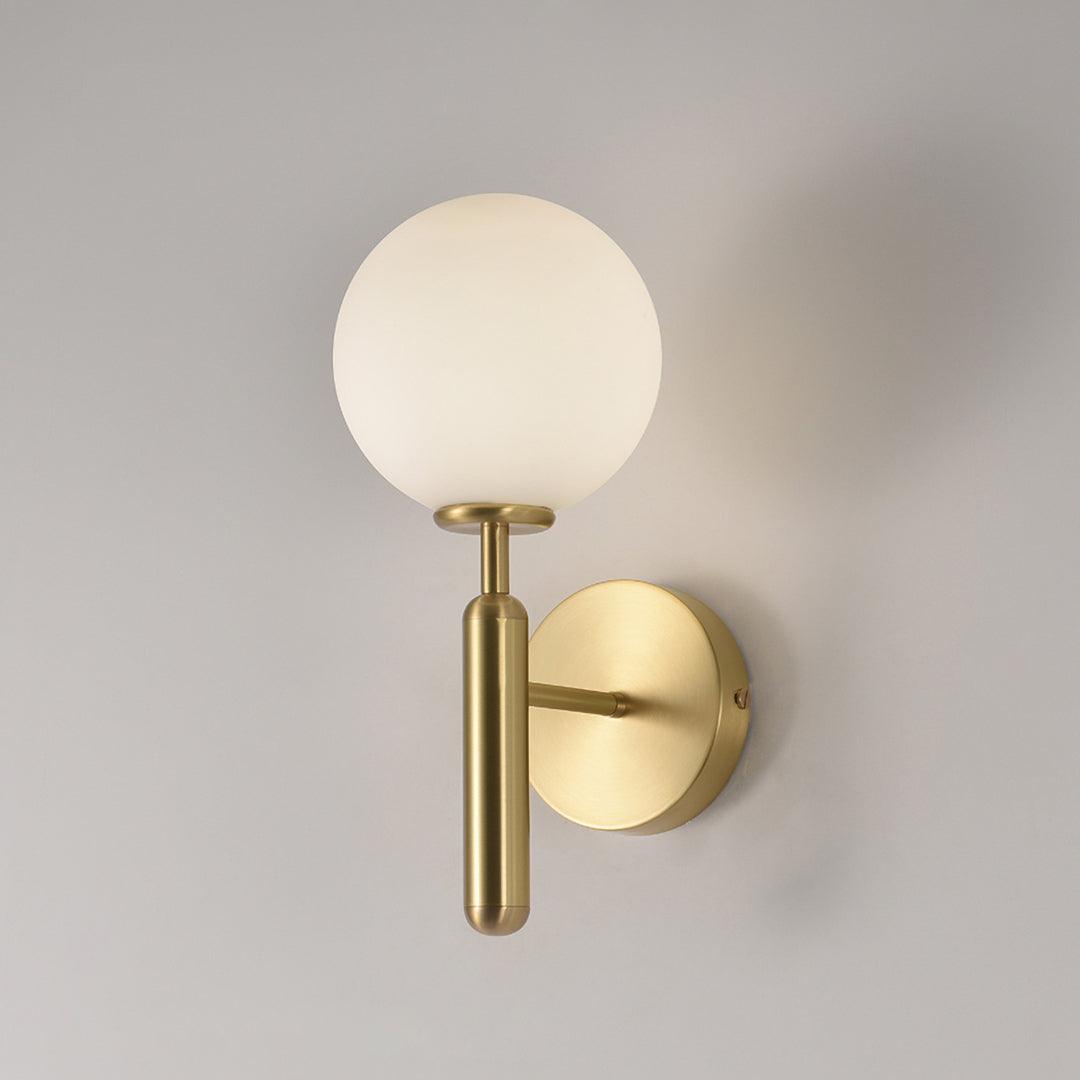 Lampe Scandiluxe LED – Design Minimaliste en Laiton et Verre pour Intérieur