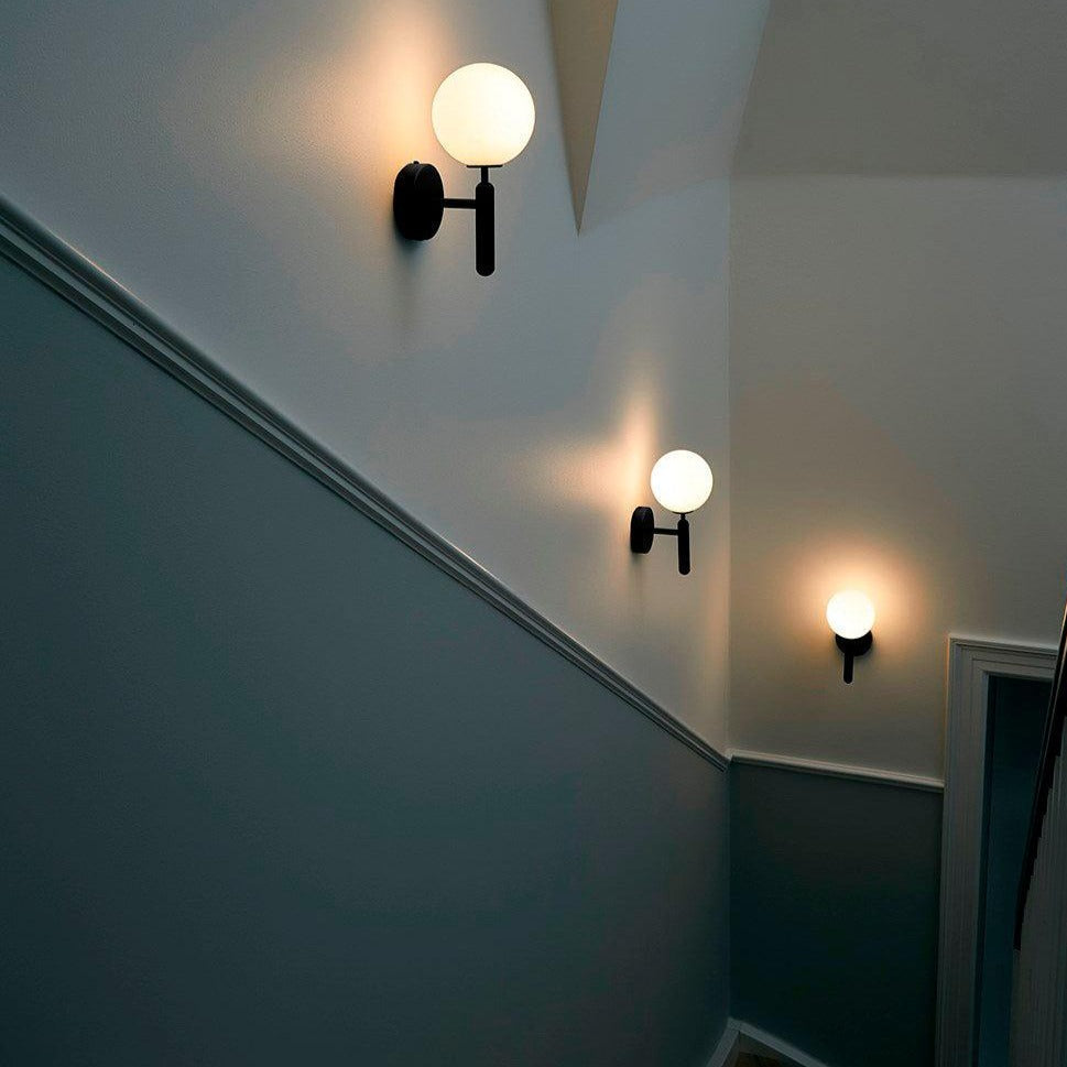 Lampe Scandiluxe LED – Design Minimaliste en Laiton et Verre pour Intérieur