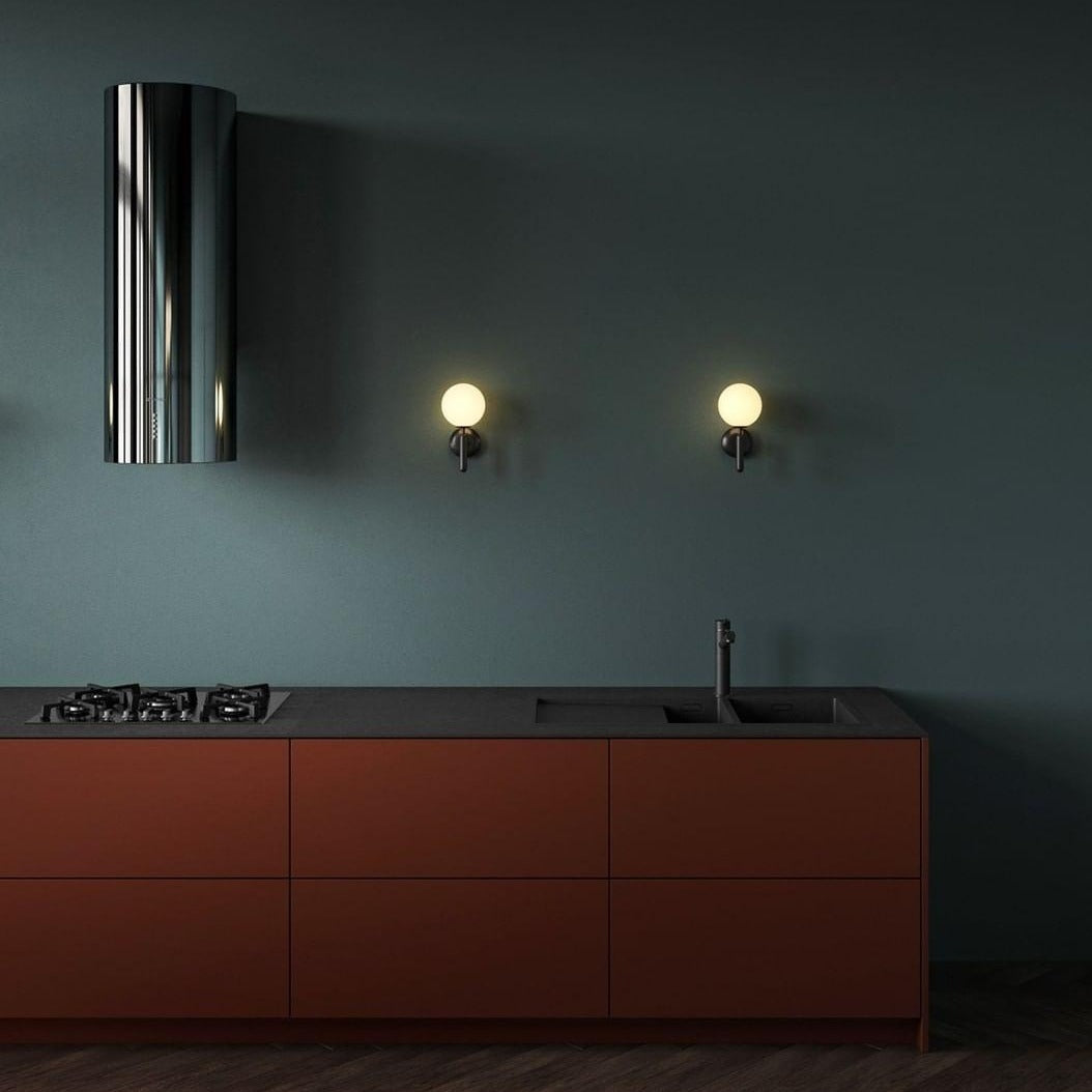 Lampe Scandiluxe LED – Design Minimaliste en Laiton et Verre pour Intérieur