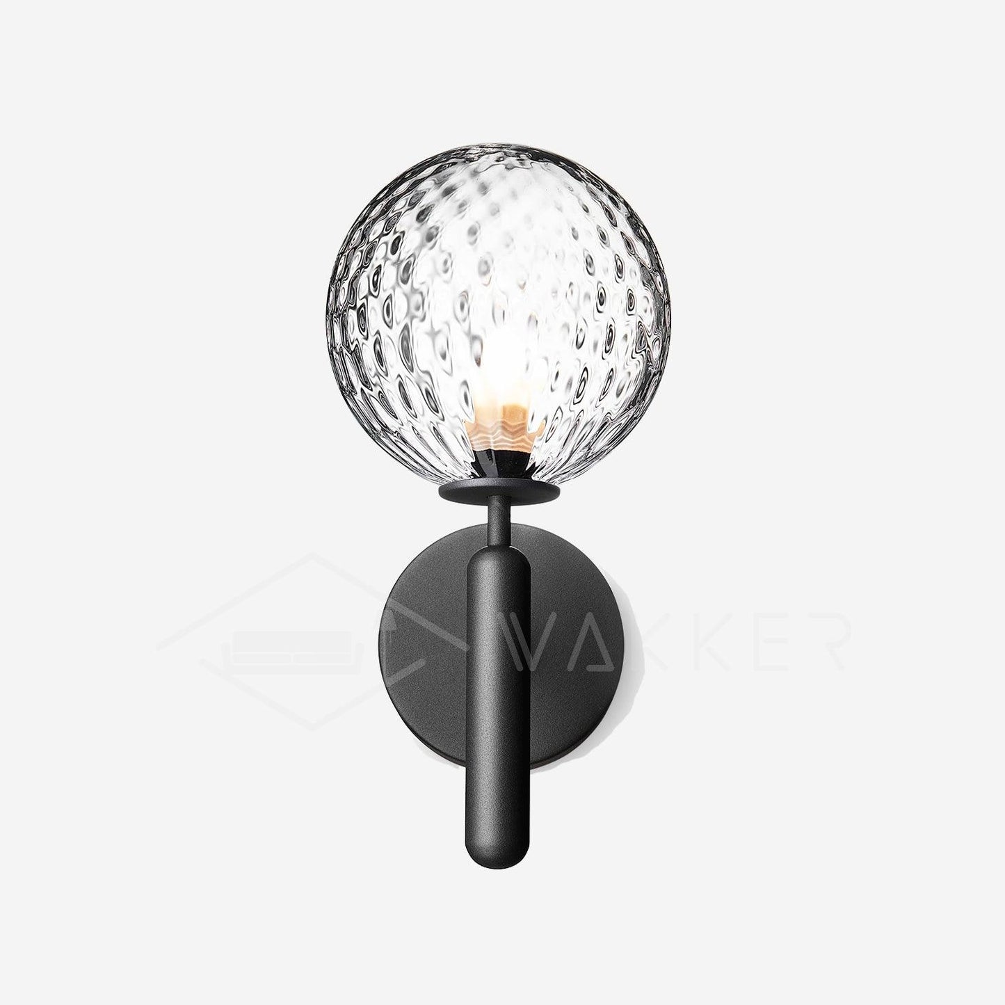 Lampe Scandiluxe LED – Design Minimaliste en Laiton et Verre pour Intérieur