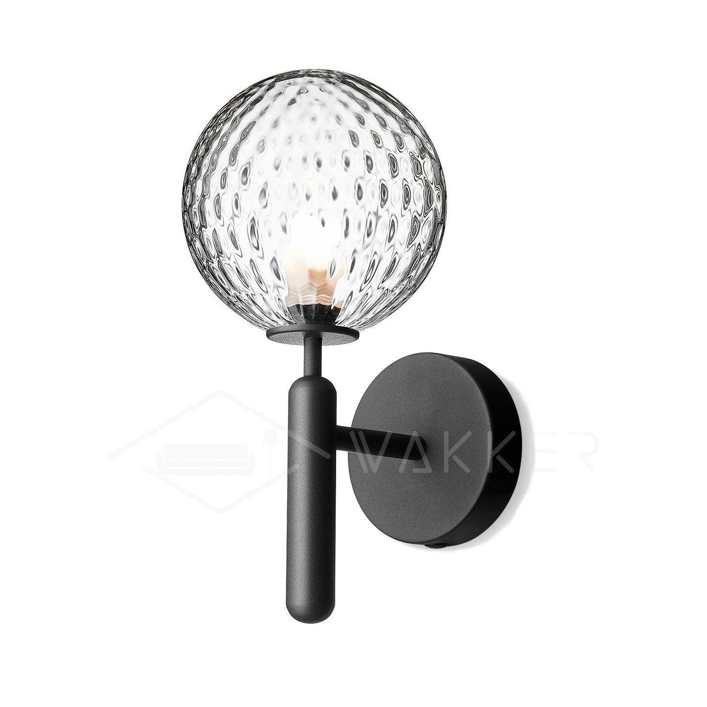 Lampe Scandiluxe LED – Design Minimaliste en Laiton et Verre pour Intérieur