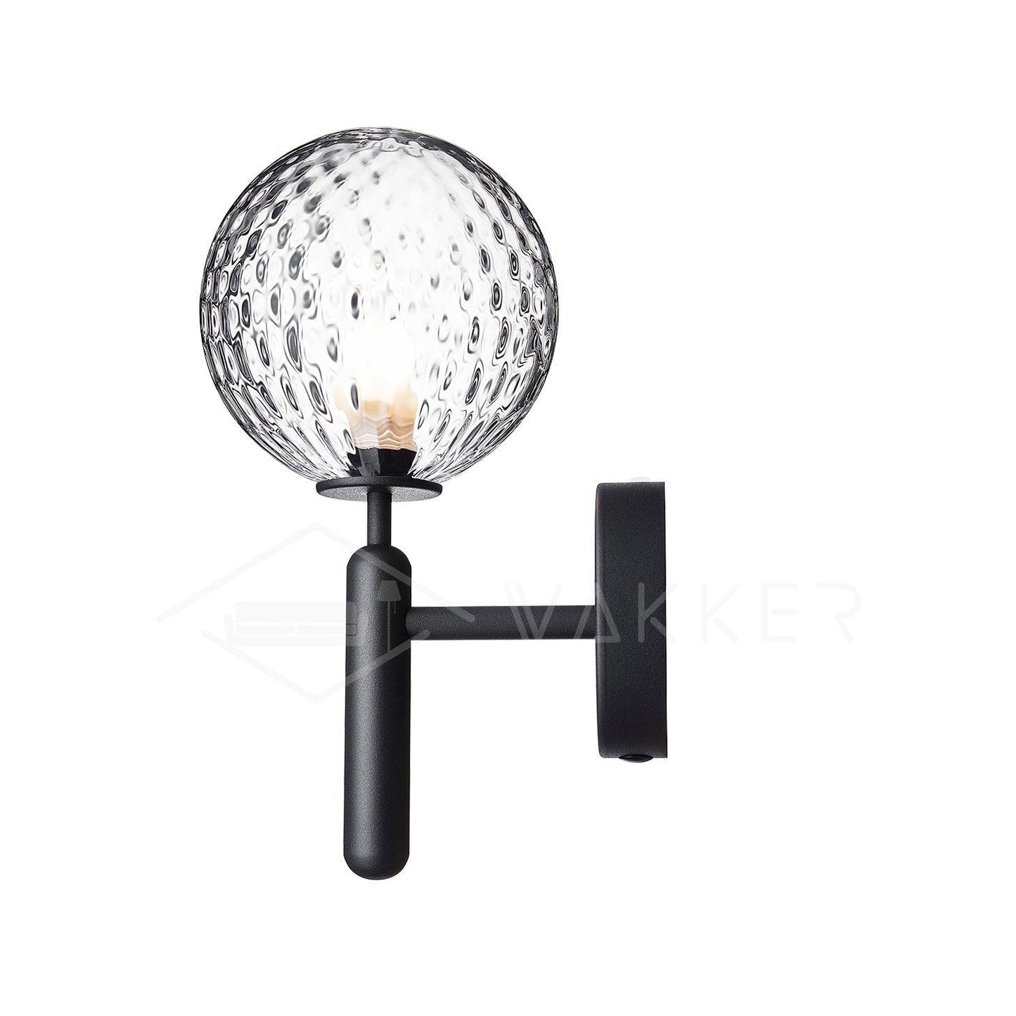 Lampe Scandiluxe LED – Design Minimaliste en Laiton et Verre pour Intérieur