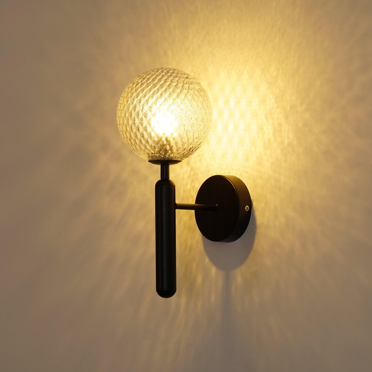 Lampe Scandiluxe LED – Design Minimaliste en Laiton et Verre pour Intérieur