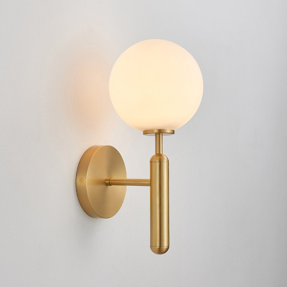 Lampe Scandiluxe LED – Design Minimaliste en Laiton et Verre pour Intérieur